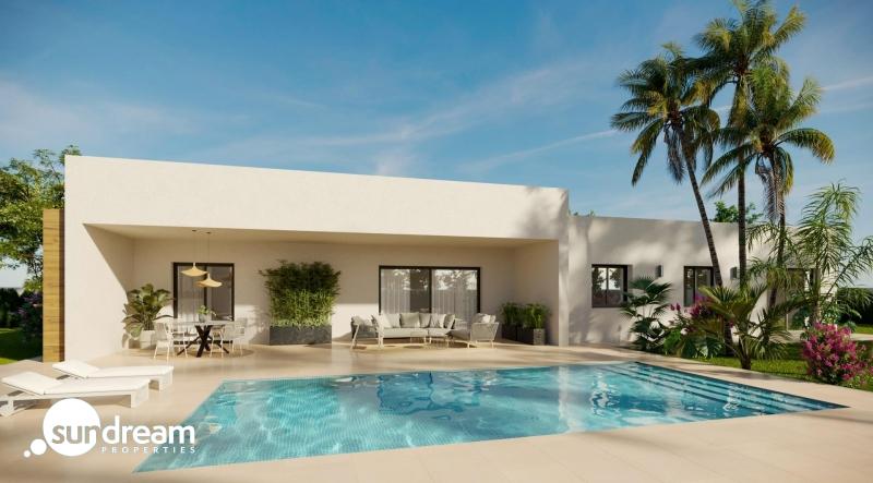 g_41775-16-1 Villa moderna en venta obra nueva con piscina en Aspe