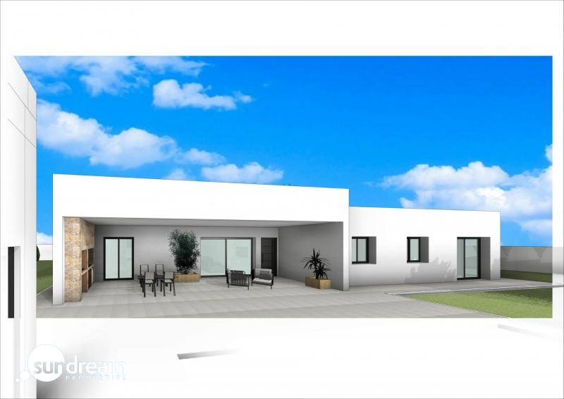 g_41775-16-4 Villa moderna en venta obra nueva con piscina en Aspe