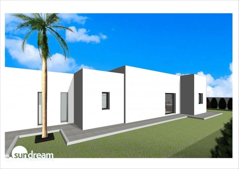 Villa moderna en venta obra nueva con piscina en Aspe