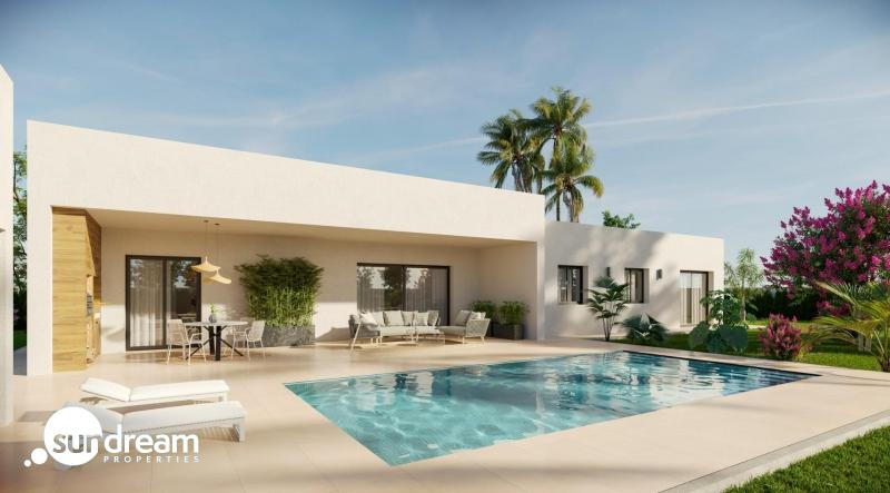 g_41775-16-8 Villa moderna en venta obra nueva con piscina en Aspe