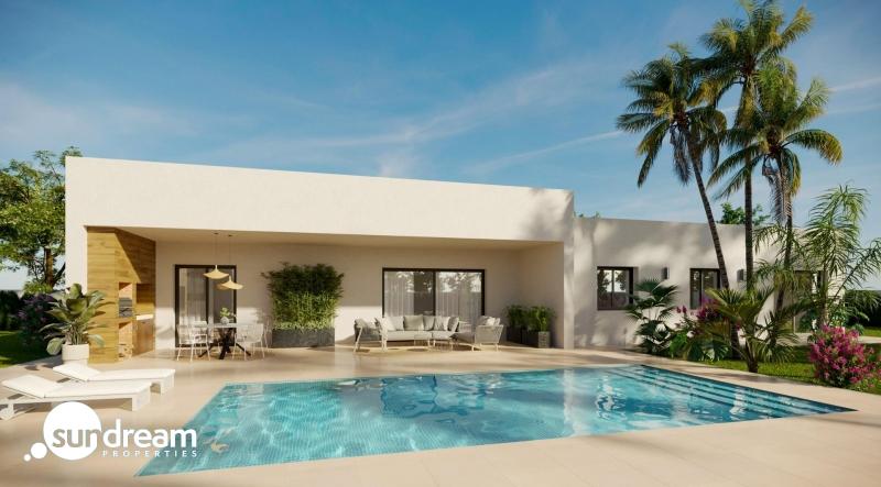g_41775-16-9 Villa moderna en venta obra nueva con piscina en Aspe
