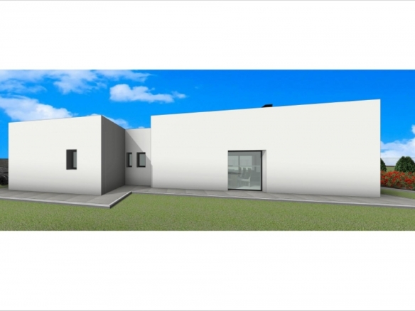 Villa en venta obra nueva con piscina en Aspe