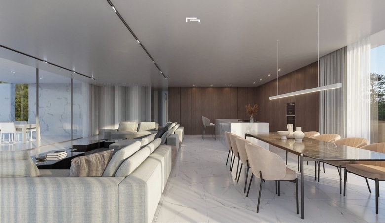 Villa de lujo obra nueva con piscina en Moraira