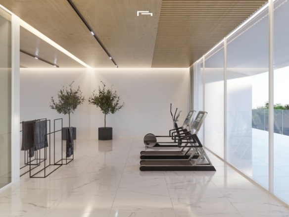 Villa de lujo obra nueva con piscina en Moraira