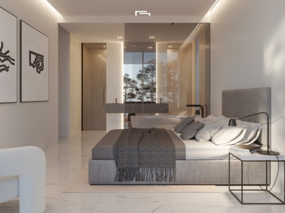 Villa de lujo obra nueva con piscina en Moraira