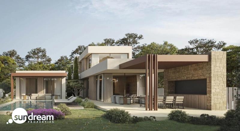 Villa en venta obra nueva con piscina en Jávea