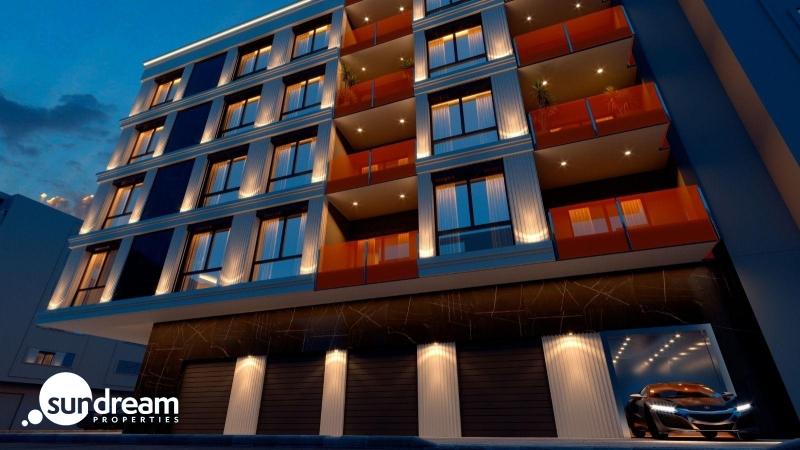 Ático moderno de 2 dormitorios con solarium privado a la venta en el centro de Torrevieja(Alicante)