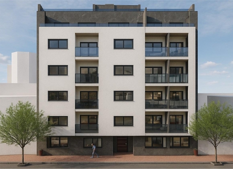 Apartamento de 2 dormitorios a la venta a solo unos pocos pasos de la playa de El Cura en Torrevieja(Alicante)