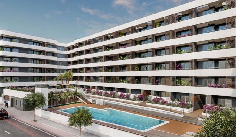 Apartamento de 2 dormitorios a la venta a 300 metros de la playa en Águilas (Murcia)