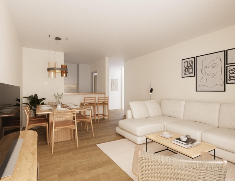 Apartamento de 2 dormitorios a la venta a 300 metros de la playa en Águilas (Murcia)