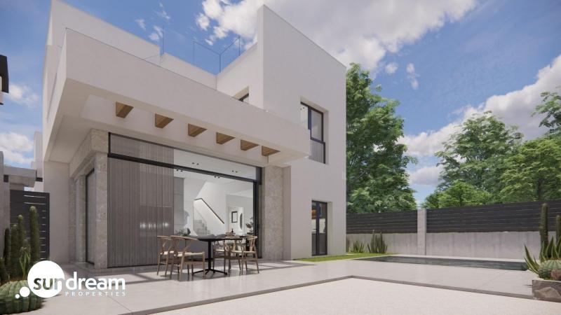 Villa en venta obra nueva con piscina Los Montesinos