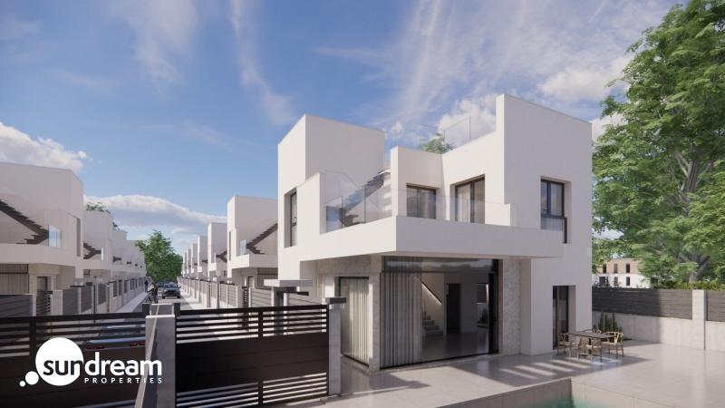 Villa en venta obra nueva con piscina Los Montesinos