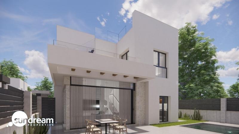 Villa en venta obra nueva con piscina Los Montesinos