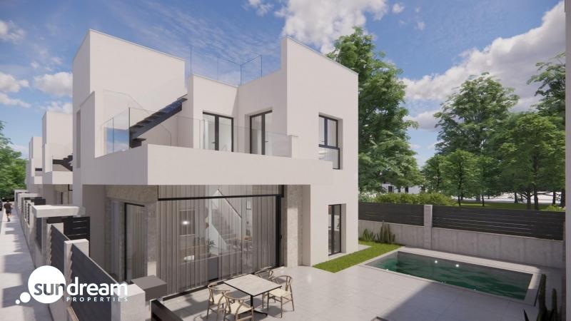 Villa en venta obra nueva con piscina Los Montesinos