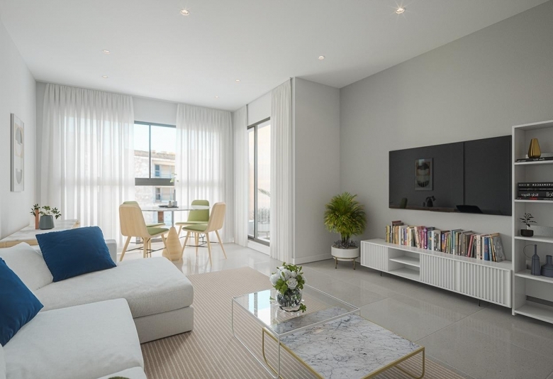 Ático en venta obra nueva con piscina en Guardamar