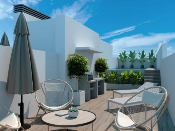 Atico en venta obra nueva en Playa del Cura Torrevieja