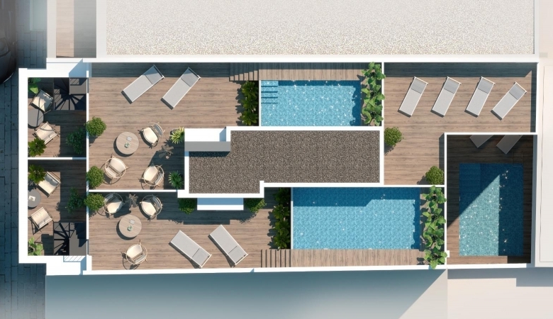 Atico en venta obra nueva en Playa del Cura Torrevieja