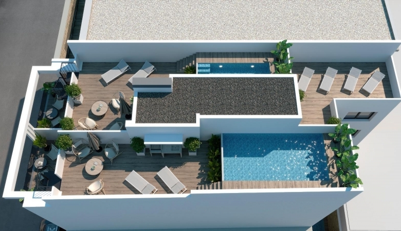 Atico en venta obra nueva en Playa del Cura Torrevieja