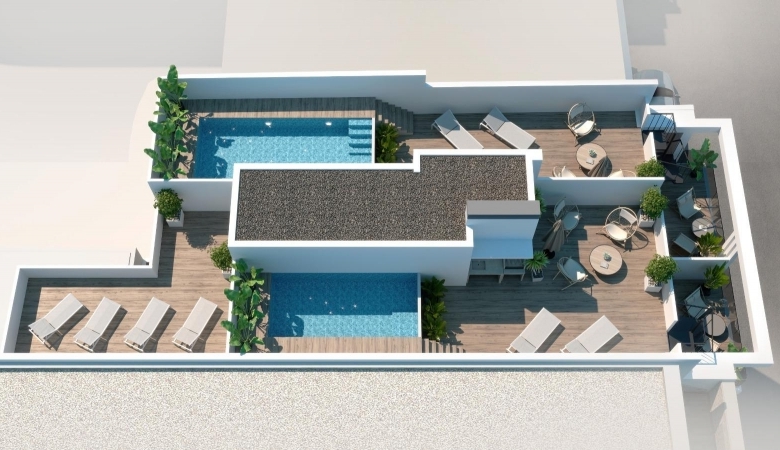 Atico en venta obra nueva en Playa del Cura Torrevieja