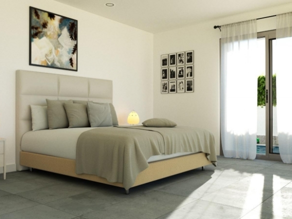 Villa de lujo de una sola planta con 3 dormitorios y piscina privada en Balsicas, Murcia