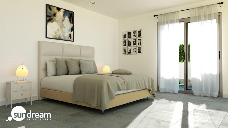 g_42124-9-4 Villa de lujo de una sola planta con 3 dormitorios y piscina privada en Balsicas, Murcia