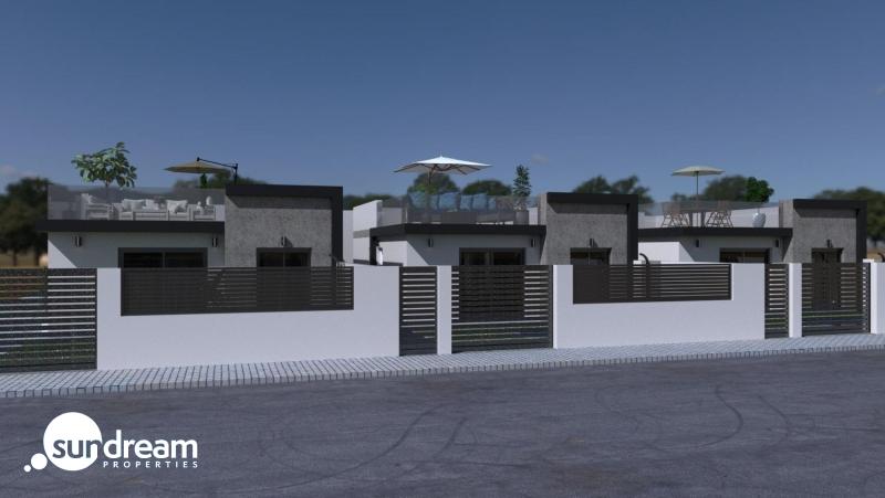 Villa de lujo de una sola planta con 3 dormitorios y piscina privada en Balsicas, Murcia