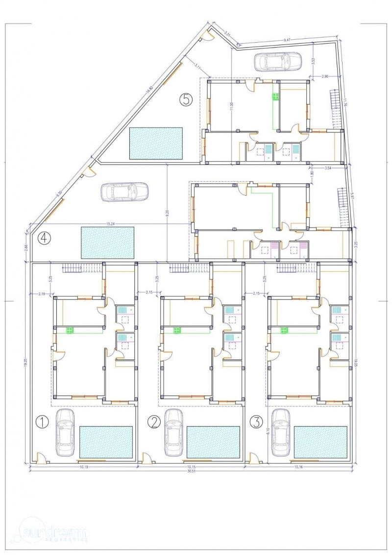 Villa de lujo de una sola planta con 3 dormitorios y piscina privada en Balsicas, Murcia