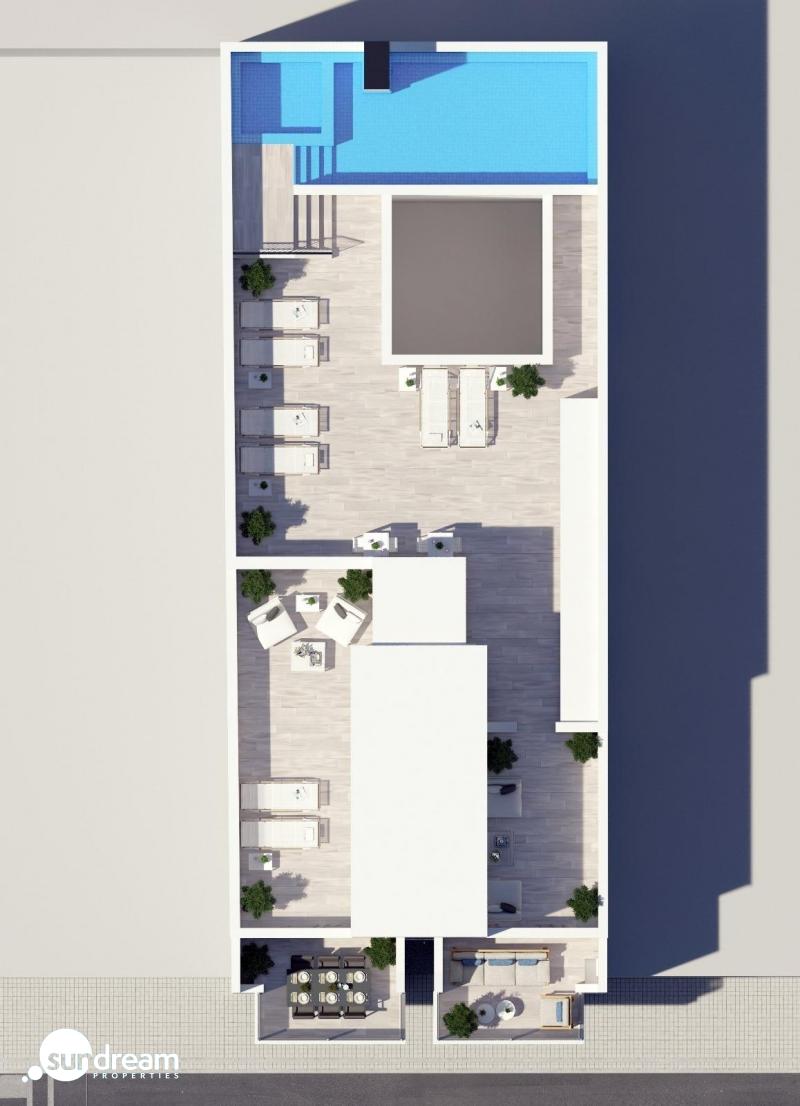 g_42227-24-12 Apartamento de nueva construcción con 3 dormitorios a tan solo 150m de la playa a la venta en Torrevieja