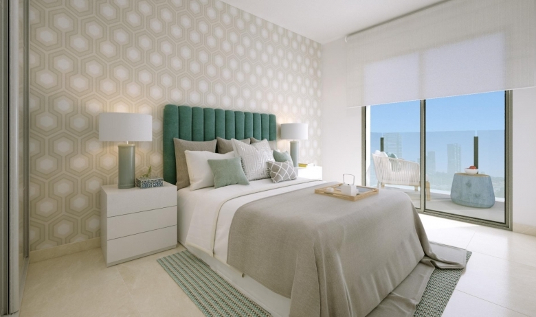 Apartamento de nueva construcción con 3 dormitorios a tan solo 150m de la playa a la venta en Torrevieja
