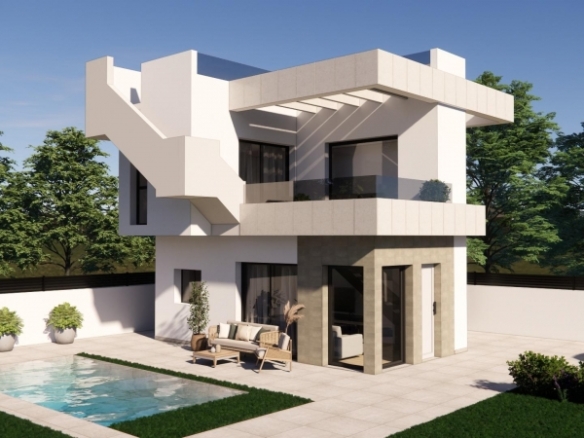 Villa de nueva construcción de 3 dormitorios a la venta en Los Montesinos