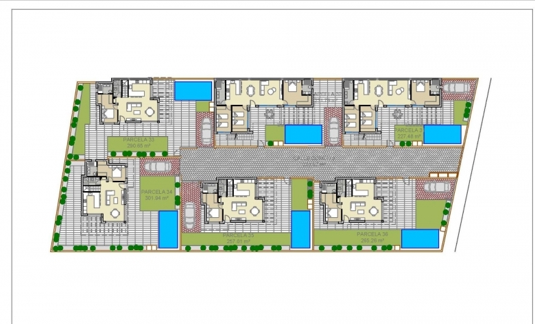 Villa de nueva construcción de 3 dormitorios a la venta en Los Montesinos