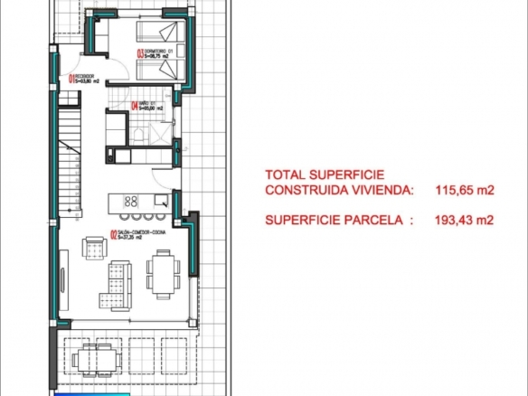 Villa de 3 dormitorios con piscina privada a la venta en Torrevieja