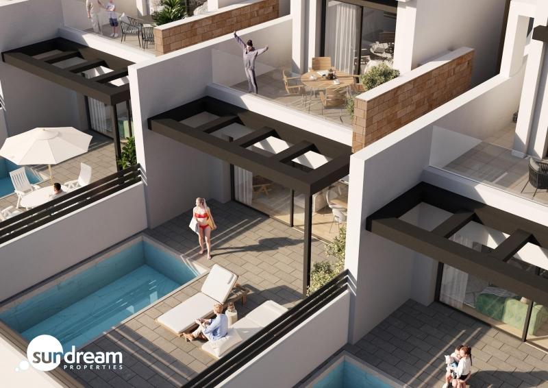 Villa de 3 dormitorios con piscina privada a la venta en Torrevieja