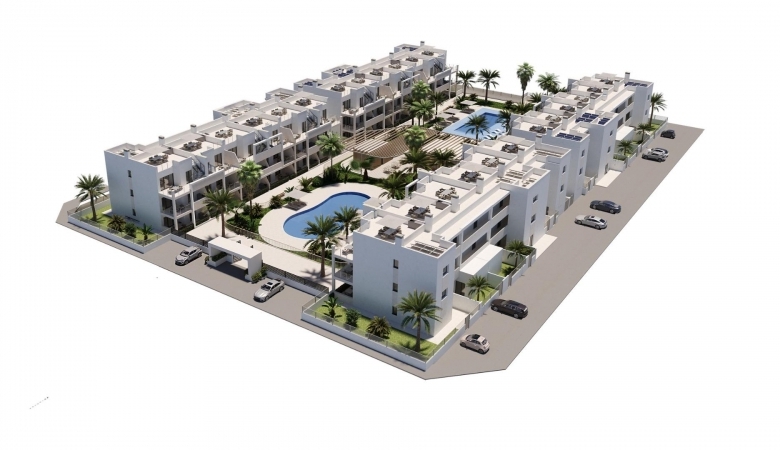 Ático moderno de 3 dormitorios a la venta en San Cayetano, Torrepacheco, Murcia