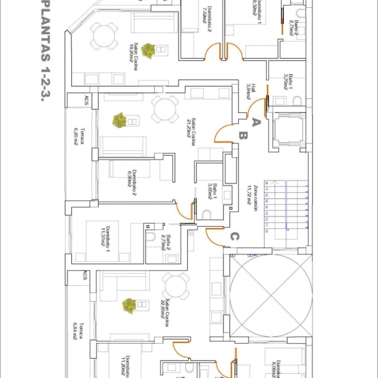 Apartamento de 2 dormitorios a pocos metros de la playa a la venta en Guardamar del Segura