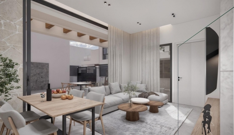 Villa independiente de nueva construcción con 4 dormitorios y piscina privada en Los Montesinos(Alicante)
