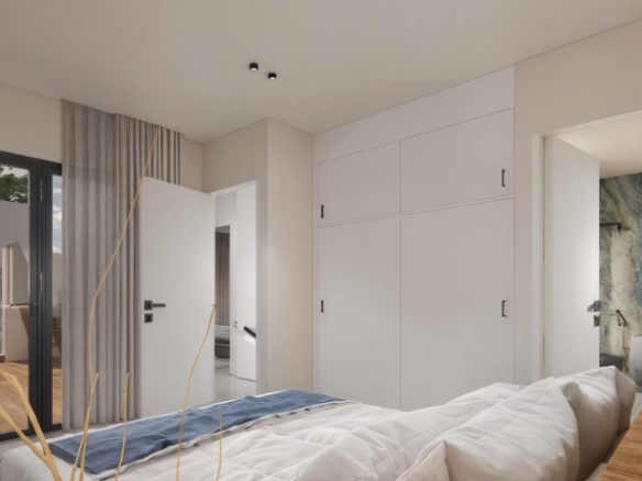 Villa independiente de nueva construcción con 4 dormitorios y piscina privada en Los Montesinos(Alicante)