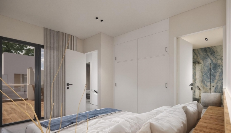 Villa independiente de nueva construcción con 4 dormitorios y piscina privada en Los Montesinos(Alicante)