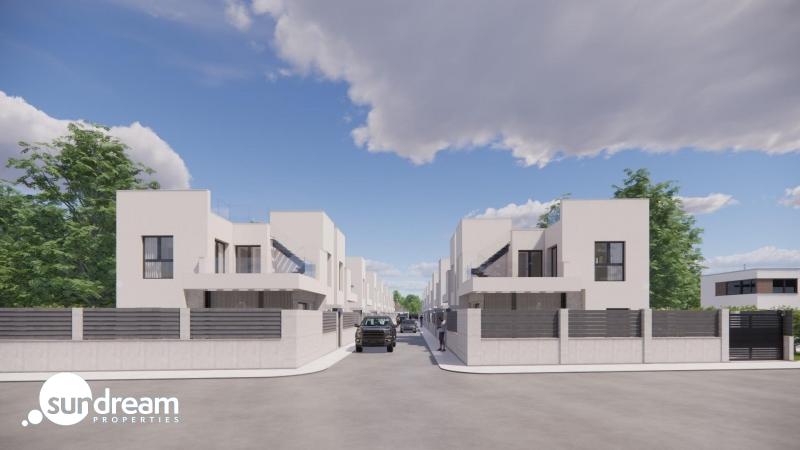 Villa independiente de nueva construcción con 4 dormitorios y piscina privada en Los Montesinos(Alicante)