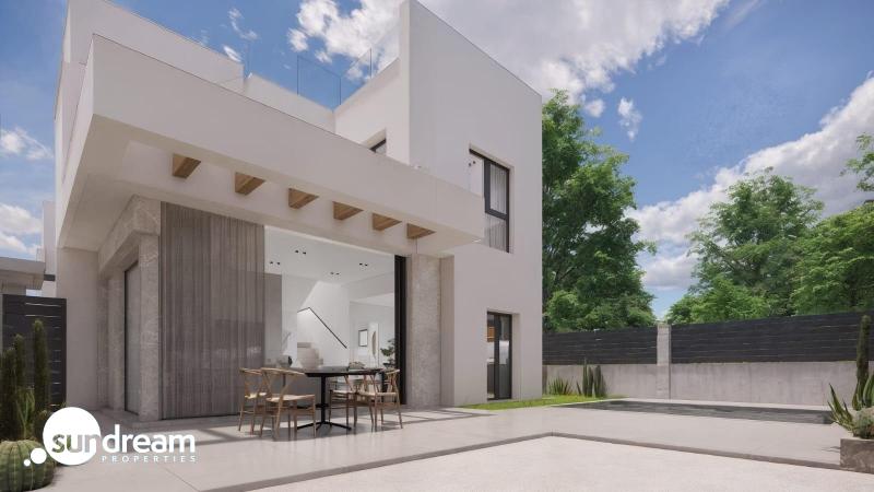 g_42554-24-37 Villa independiente de nueva construcción con 4 dormitorios y piscina privada en Los Montesinos(Alicante)
