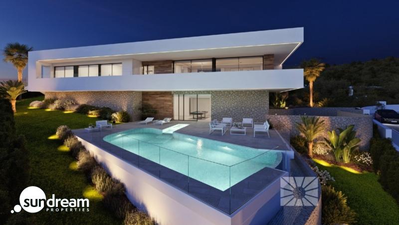 g_42626-4-1 Exclusiva villa de lujo con 3 dormitorios, piscina privada y estupendas vistas al mar en Benitachell(Alicante)