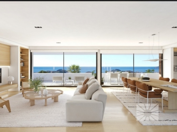 Exclusiva villa de lujo con 3 dormitorios, piscina privada y estupendas vistas al mar en Benitachell(Alicante)