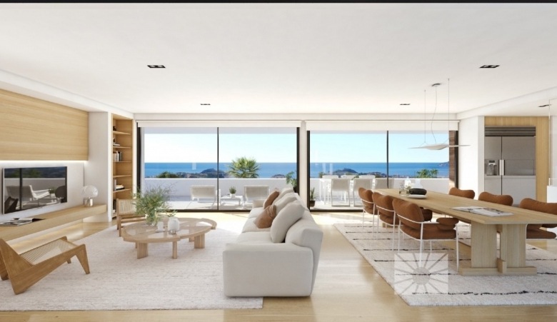 Exclusiva villa de lujo con 3 dormitorios, piscina privada y estupendas vistas al mar en Benitachell(Alicante)