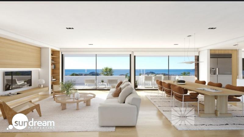 Exclusiva villa de lujo con 3 dormitorios, piscina privada y estupendas vistas al mar en Benitachell(Alicante)