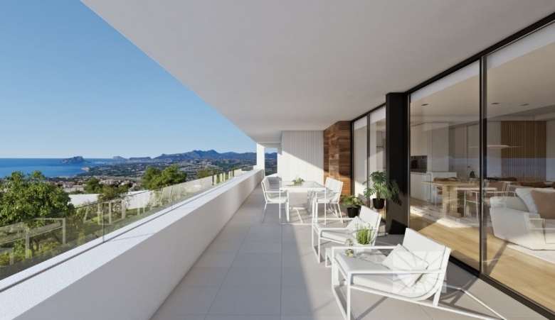 Exclusiva villa de lujo con 3 dormitorios, piscina privada y estupendas vistas al mar en Benitachell(Alicante)
