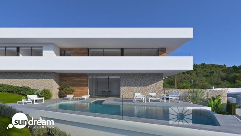 g_42626-4-7 Exclusiva villa de lujo con 3 dormitorios, piscina privada y estupendas vistas al mar en Benitachell(Alicante)