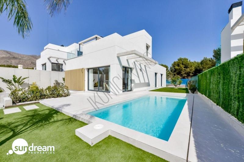 g_42653-13-40 Villa en venta obra nueva con piscina en Finestrat