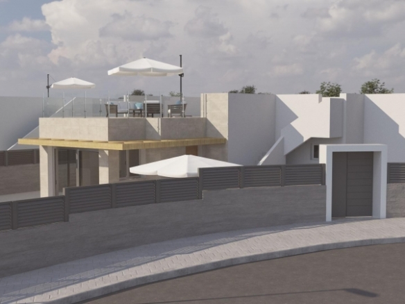 VILLA INDEPENDIENTE DE 3 DORM. DE NUEVA CONSTRUCCIÓN EN POLOP.