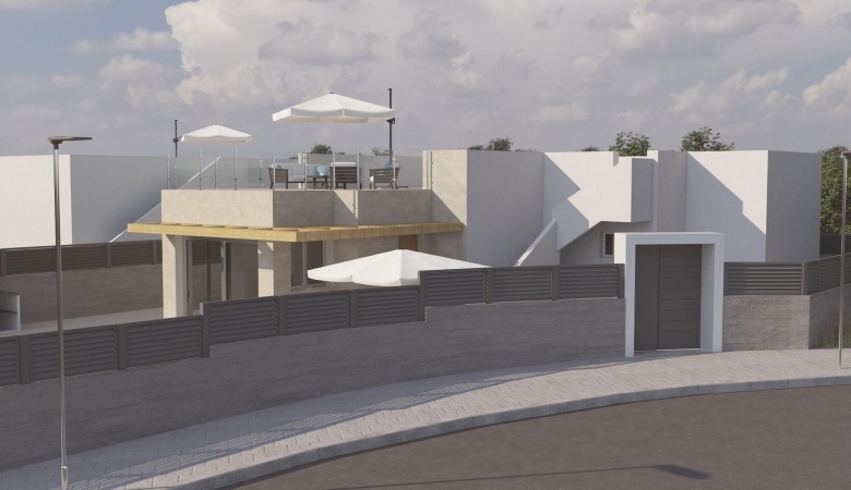 VILLA INDEPENDIENTE DE 3 DORM. DE NUEVA CONSTRUCCIÓN EN POLOP.