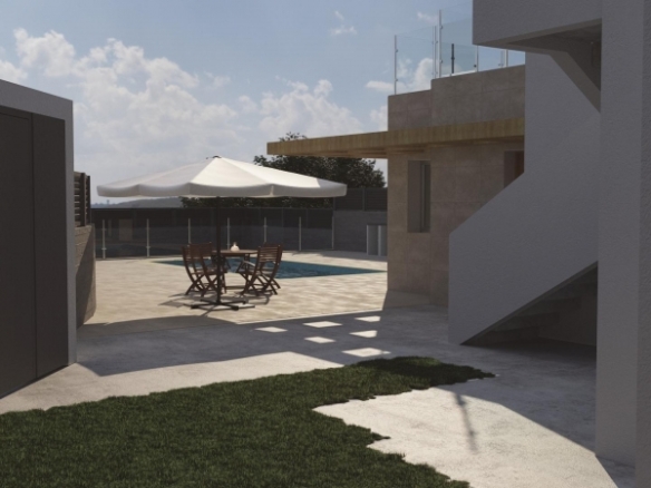 VILLA INDEPENDIENTE DE 3 DORM. DE NUEVA CONSTRUCCIÓN EN POLOP.